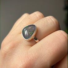 Load image into Gallery viewer, AA Opal 925 Silver Ring - Size N 1/2 - O
