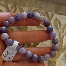 Load image into Gallery viewer, Lepidolite Bead Bracelet - 8mm
