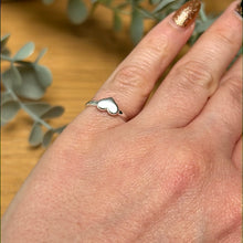 Load image into Gallery viewer, Heart - Mini Iddy Diddy - ( child / toe ) Adjustable 925 Sterling Silver Ring
