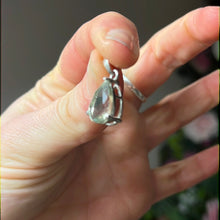 Load image into Gallery viewer, Prasolite Green Amethyst 925 Sterling Silver Pendant
