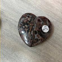 Load image into Gallery viewer, Ocean Jasper OJ  Heart
