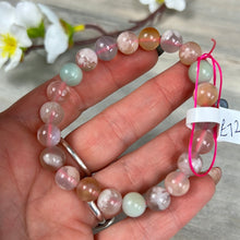 Load image into Gallery viewer, Flower Agate - 6mm Bead Bracelet
