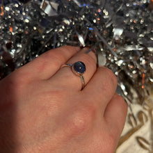 Load image into Gallery viewer, Tanzanite 925 Silver Ring -  Size M
