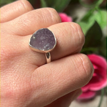 Load image into Gallery viewer, Grape Agate - RARE 925 Sterling Silver Ring - Size O
