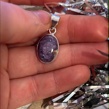 Load image into Gallery viewer, Charoite 925 Sterling Pendant
