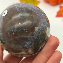 Load image into Gallery viewer, Moss Agate Sphere 60mm
