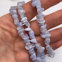 Load image into Gallery viewer, Blue Lace Agate - Chip Bracelet
